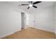 Bedroom with closet, ceiling fan, and lots of natural light at 5405 S Sellas St, Tampa, FL 33611