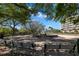 A community fountain in downtown Safety Harbor provides residents with a place to relax and enjoy the shade at 56 Bay Woods Dr, Safety Harbor, FL 34695