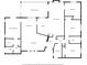 Detailed floor plan showcasing the layout of the home, including room dimensions and flow at 56 Bay Woods Dr, Safety Harbor, FL 34695