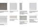 Material selections showcasing finishes for flooring, counter tops, cabinets, and tile at 714 Sky Shade Dr, Apollo Beach, FL 33572
