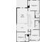 Layout of the second floor with bedrooms, bathrooms, loft, and open to below space at 727 Steel Dr, Apollo Beach, FL 33572
