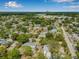 Aerial view showing the property's location within a neighborhood setting at 812 60Th S St, Gulfport, FL 33707
