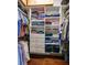 Organized walk-in closet with shelves, drawers, and hanging clothes at 852 Cordova Ne Blvd, St Petersburg, FL 33704