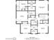 Upstairs floor plan with primary bedroom, walk-in closets and additional bedrooms at 852 Cordova Ne Blvd, St Petersburg, FL 33704