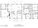 Detailed floorplan showcasing the layout of this spacious home with multiple bedrooms and bathrooms at 852 Cordova Ne Blvd, St Petersburg, FL 33704