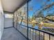 The screened-in balcony provides serene views of the waterfront at 9201 Tudor Dr # C212, Tampa, FL 33615