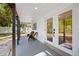 Covered patio with outdoor seating at 1119 Eau Claire Cir, Tampa, FL 33619