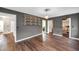 Spacious bedroom with hard surface floors, storage, and lots of natural light at 1204 Rinkfield Pl, Brandon, FL 33511