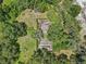 Aerial view of the property showing the existing foundation at 12433 Kelso Rd, Thonotosassa, FL 33592