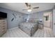 Comfortable bedroom with coastal decor and a serene atmosphere at 19925 Gulf Blvd # 407, Indian Shores, FL 33785