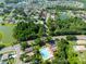 Overhead shot capturing the neighborhood's proximity to lakes, and community amenities at 2024 Glen Forge St, Brandon, FL 33511