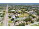 Aerial view of homes close to essential services, with convenient access to schools, commercial areas, and roads at 2216 Evans Rd, Clearwater, FL 33763
