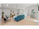 Spacious living room with modern decor, stylish furniture, and open layout at 4012 Marine Pkwy, New Port Richey, FL 34652