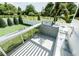 Elevated view of an outdoor kitchen featuring a stainless steel grill and cooler at 4103 W Knights Ave, Tampa, FL 33611