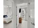 Cozy bedroom with ceiling fan and furniture at 450 Knights Run Ave # 104, Tampa, FL 33602