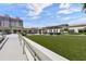 Inviting lawn with outdoor seating and covered pavilions at 450 Knights Run Ave # 104, Tampa, FL 33602