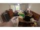 Bedroom featuring a window and a dresser offering storage space at 4558 Morningside # 43, Sarasota, FL 34235