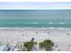 Expansive aerial view showcasing the sandy beach and turquoise waters of Indian Rocks Beach at 464 20Th Ave, Indian Rocks Beach, FL 33785