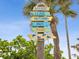 Colorful signs remind visitors to leave nothing but their footprints at the beach access at 464 20Th Ave, Indian Rocks Beach, FL 33785