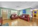 Bright living room with natural light and comfortable seating at 5925 18Th Ne St, St Petersburg, FL 33703