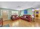 Bright living room with natural light and comfortable seating at 5925 18Th Ne St, St Petersburg, FL 33703