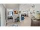 Inviting foyer with views into the living room and bedroom at 6741 51St N Way, Pinellas Park, FL 33781