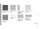 Selections featuring flooring, countertops, cabinets and backsplash materials for a new home at 721 Steel Dr, Apollo Beach, FL 33572