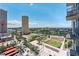 Scenic city view from a high-rise showcasing downtown buildings and waterfront vistas at 777 N Ashley Dr # 1506, Tampa, FL 33602