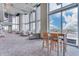 Bright resident lounge featuring comfortable seating and expansive windows with a city view at 777 N Ashley Dr # 1506, Tampa, FL 33602