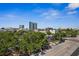 Enjoy city views from this home, showcasing the urban landscape and the surrounding neighborhood at 820 2Nd N Ave, St Petersburg, FL 33701