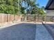 Well-maintained backyard with brick pavers, a table and outdoor furniture, perfect for entertaining at 8665 55Th N St, Pinellas Park, FL 33782