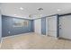 Bright bedroom with tile flooring, ceiling fan, closet and natural light at 9915 Aetna Ln, Port Richey, FL 34668