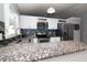 Well-lit kitchen with stainless steel appliances and granite countertops at 10325 Parkcrest Dr, Tampa, FL 33624