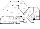 Detailed floorplan showing the layout and dimensions of this exceptional home at 1180 Gulf Blvd # 402, Clearwater Beach, FL 33767