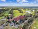 Stunning aerial view of the golf course and surrounding neighborhood at 13501 Palmwood Ln # 0, Tampa, FL 33618