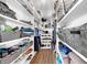 Walk-in closet with custom shelving, ample storage space for clothes, shoes, and accessories at 16928 Hawkridge Rd, Lithia, FL 33547
