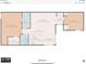 Detailed floorplan showcasing the layout of the living spaces, bedrooms, and bathrooms at 1948 Elaine Dr, Clearwater, FL 33760