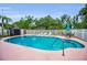 Outdoor swimming pool and deck area for residents at 1948 Elaine Dr, Clearwater, FL 33760