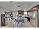 Bright kitchen and dining area, coffee bar and stainless steel appliances at 206 4Th Nw Ave, Ruskin, FL 33570