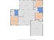 Detailed floor plan showcasing bedrooms, bathrooms, living spaces, and garage layout of the home at 2334 Tropical Shores Se Dr, St Petersburg, FL 33705