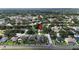 Residential neighborhood with single-Gathering homes and mature trees providing ample shade at 2803 Abbey Grove Dr, Valrico, FL 33594