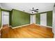 Spacious bedroom with hardwood floors and neutral walls at 320 Tallahassee Ne Dr, St Petersburg, FL 33702