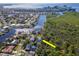 Real estate offering a waterfront lifestyle, nestled in a lush, quiet neighborhood at 4202 Deepwater Ln, Tampa, FL 33615