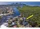 A waterfront community, with a beautiful home surrounded by lush greenery and a stunning water view at 4202 Deepwater Ln, Tampa, FL 33615