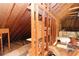 Spacious attic with exposed rafters, and ample storage space at 4202 Deepwater Ln, Tampa, FL 33615