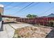 Wide open backyard with a covered patio area, ready for your personal touch and landscaping at 4527 W Minnehaha St, Tampa, FL 33614