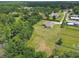 Aerial view of home and property at 4608 Scott Rd, Lutz, FL 33558