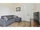 Comfortable bedroom featuring ample closet space for storage at 4608 Scott Rd, Lutz, FL 33558