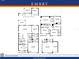Detailed floor plan showcasing the layout of this 3,020 square foot home with first and second floor features at 5446 Suncatcher Dr, Wesley Chapel, FL 33545