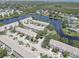 Charming townhome community with beautiful waterfront views, mature trees, and well-maintained landscaping at 580 Shoreham Ne Ct, St Petersburg, FL 33716
